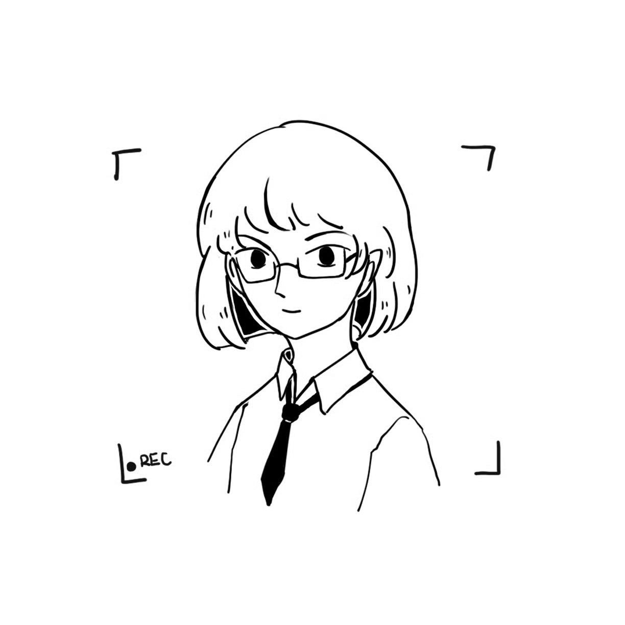 刘星秀个人线稿插画
